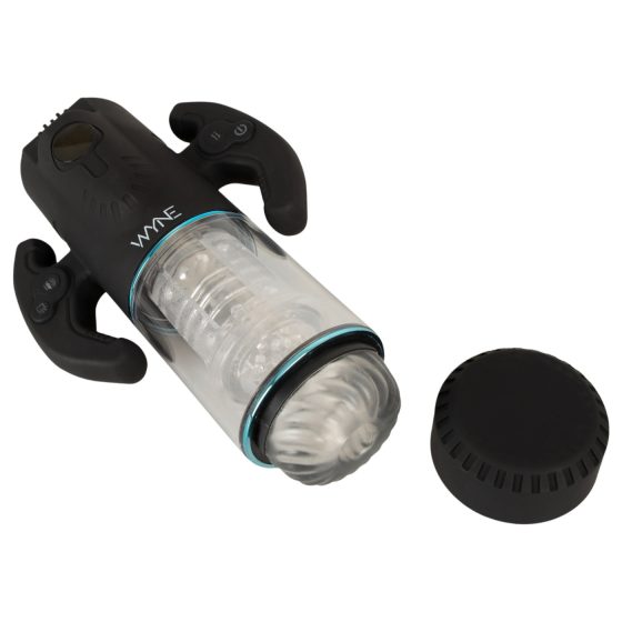 WYNE 11 - automatický masturbátor pre mužov - čierny