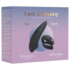   Womanizer Lust&Luxury - sada klitorisových a párových vibrátorov (čierna)
