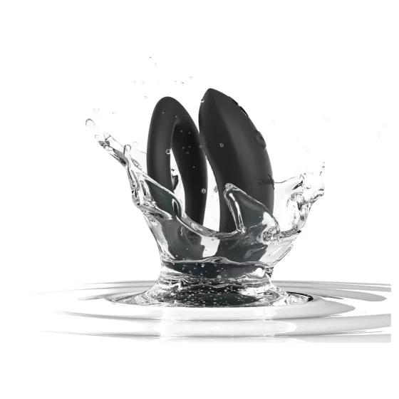 Womanizer Lust&Luxury - klitorálny a párový vibrátor set - čierny