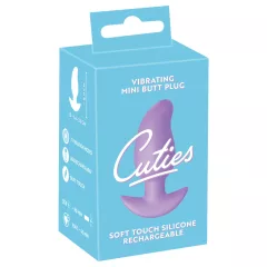 Cuties Mini - vibračný análny kolík - fialový