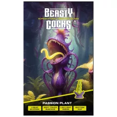 Beasty Cocks - svietiace dildo - zelené