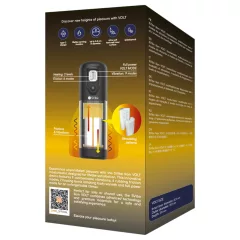 Snail Vibe Ikon Volt - automatický masturbátor (čierny)