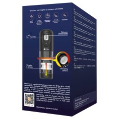 Snail Vibe Ikon Spark - automatický masturbátor - čierny