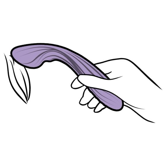 Svakom Margot - vibrátor na bod G s 2 motormi - fialový