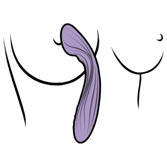 Svakom Margot - vibrátor na bod G s 2 motormi - fialový