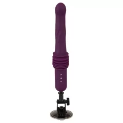   You2Toys - vibračný hrejivý tlačný vibrátor s diaľkovým ovládaním (fialový)