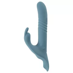   You2Toys - 3-dielny pripínací zajačikový vibračný stimulátor s diaľkovým ovládaním (modrý)