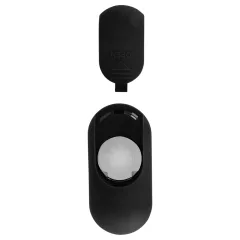   You2Toys - diaľkovo ovládaný dvojitý nasadzovací vibrátor (čierny)