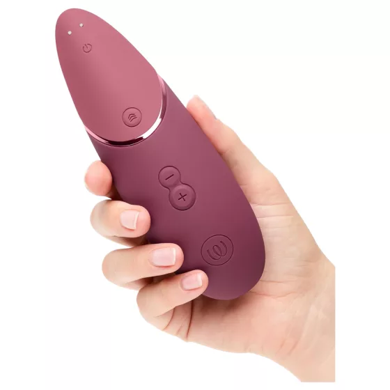 Womanizer Next - stimulátor klitorisu na batérie - tlakové vlny - ružový