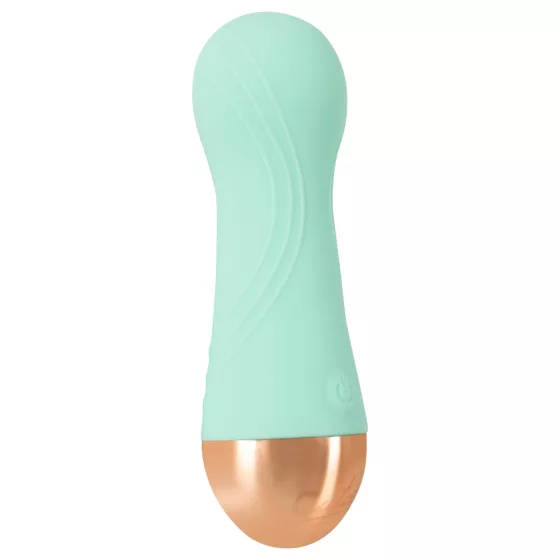Cuties - akumulátorový, vodotesný mini vibrátor (zelený)