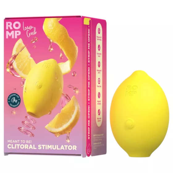 Romp Lemon Crush - vlnový stimulátor klitorisu (žltý)