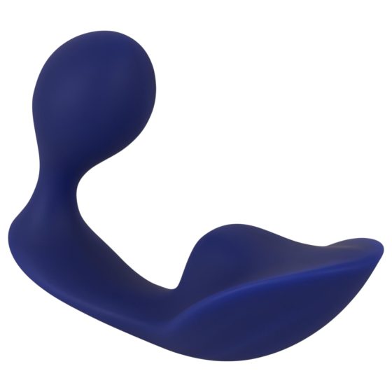 SMILE - diaľkový análno-vaginálny vibrátor (modrý)