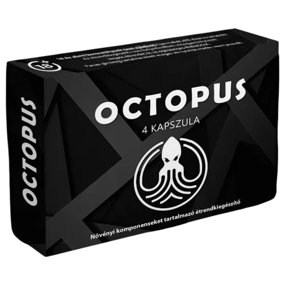 Octopus - výživový doplnok pre mužov - kapsuly - 4 ks