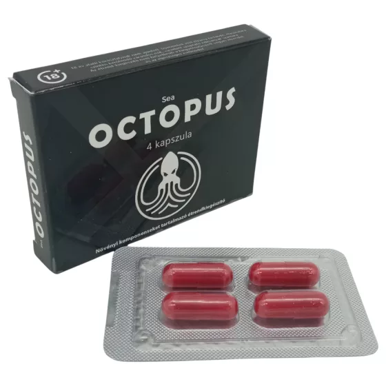 Octopus - výživový doplnok pre mužov - kapsuly - 4 ks