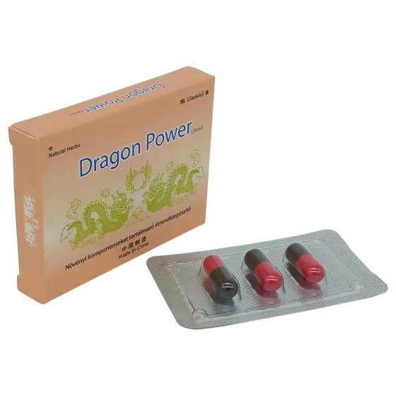Dragon Power - doplnok stravy pre mužov (3ks)