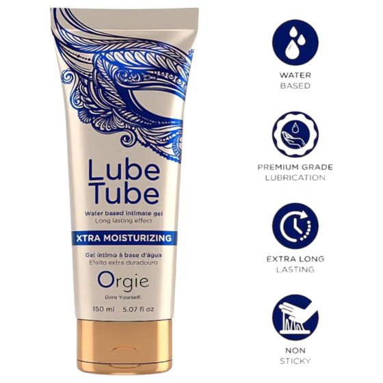 Orgie Lube Tube - zvlhčujúci lubrikačný gél (150ml)