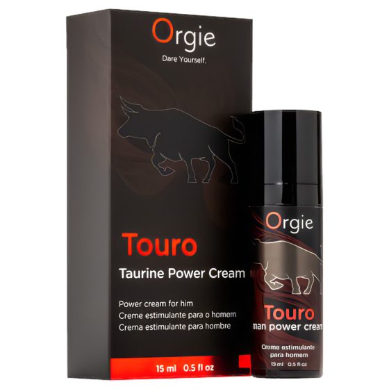 Orgie Touro Power - krém na podporu erekcie - 15 ml