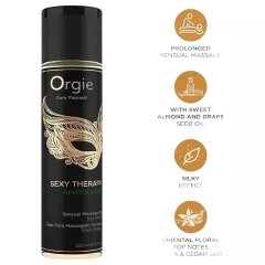   Orgie - masážny olej na zmyselnú masáž - afrodiziakum - 200 ml