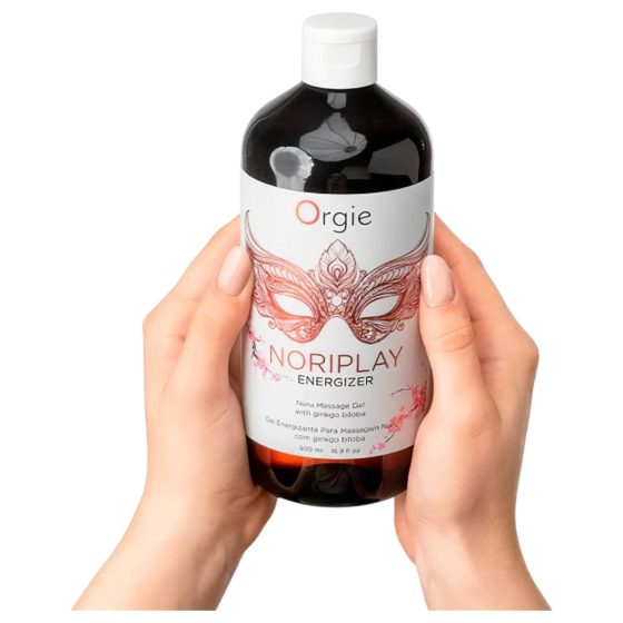 Orgie Noriplay Energizer - energizujúci masážny gél (500ml)