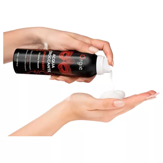 Orgie - masážna pena - jahoda - 150 ml