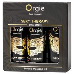 Orgie Sexy Therapy - zmyselný masážny olej set (3x30ml)