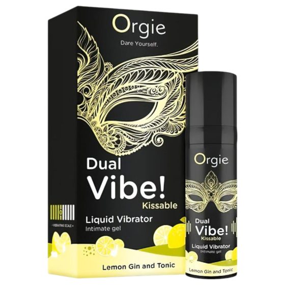 Orgie - tekutý vibrátor pre mužov aj ženy - Gin Tonic - 15 ml