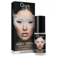   Orgie Juicy Oral - sprej na zvýšenie zážitku z bozkov a orálneho sexu (15 ml)