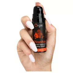  Orgie Piranha Power Cream - Stimulačný krém na zvýšenie potencie pre mužov (15 ml)