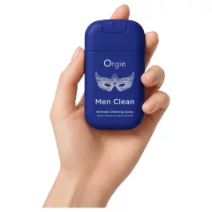   Orgie Men Clean - intímny čistiaci a osviežujúci sprej pre mužov (30 ml)
