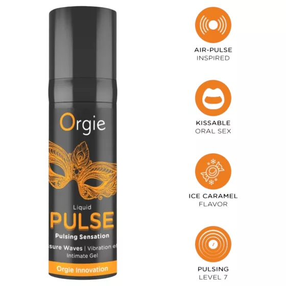 Orgie Pulse - tekutý vibrátor (15 ml)