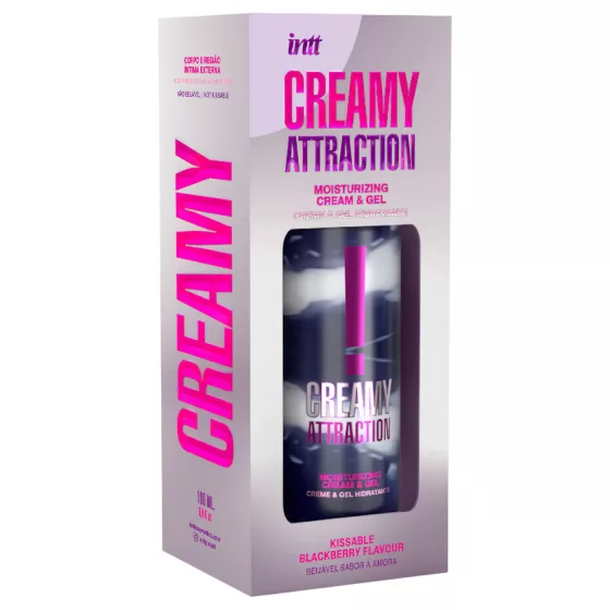 intt Creamy Attraction - bozkávací krémový gél - černica (100 ml)