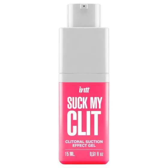Intt Suck My Clit - stimulačný gél na klitoris pre ženy - jahoda (15 ml)