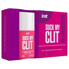   Intt Suck My Clit - stimulačný gél na klitoris pre ženy - jahoda (15 ml)
