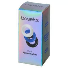 Baseks - sada elastických erekčných krúžkov (3 ks)