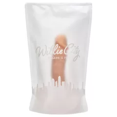   Willie City Luxe - realistický silikónový dildo (telovej farby) - 23 cm