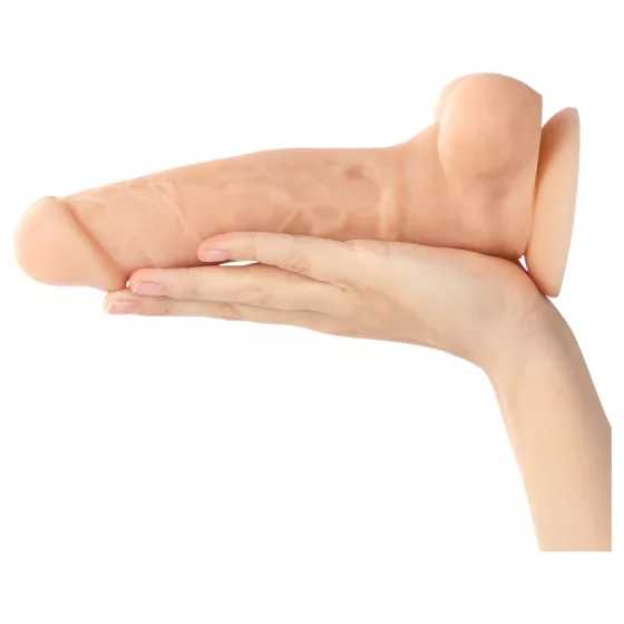 Willie City Luxe - realistický silikónový dildo (telovej farby) - 23 cm