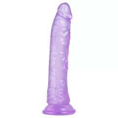 Baseks Jellies - želatínové dildo s prísavkou (fialové)