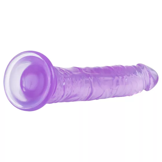 Baseks Jellies - želatínové dildo s prísavkou (fialové)