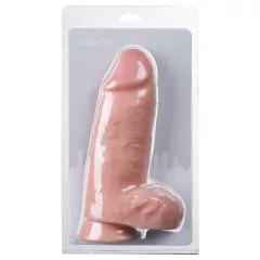   Willie City - hrubý realistický dildo (telovej farby) - 24,5 cm