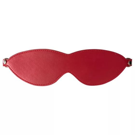 Obsessive Inferro - kožená maska (červená)