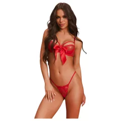   Obsessive Gifty - dvojdielna sexy dámska súprava spodnej bielizne (červená)