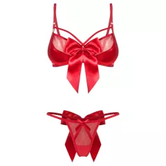   Obsessive Gifty - dvojdielna sexy dámska súprava spodnej bielizne (červená)