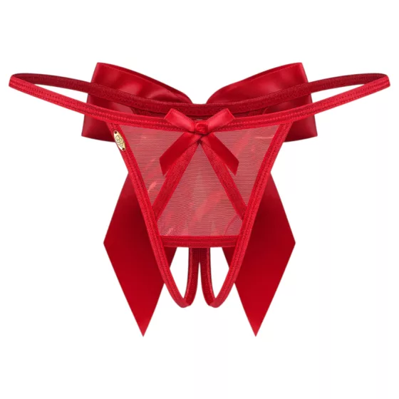 Obsessive Gifty - otvorené tangá (červené)