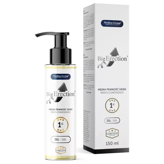 BigErection - erekčný gél - podpora erekcie - 150 ml