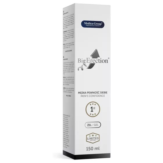 BigErection - erekčný gél - podpora erekcie - 150 ml