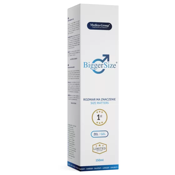 BigErection - erekčný gél - podpora erekcie - 150 ml