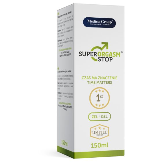 Super Orgasm Stop - krém na oddialenie ejakulácie - 150ml