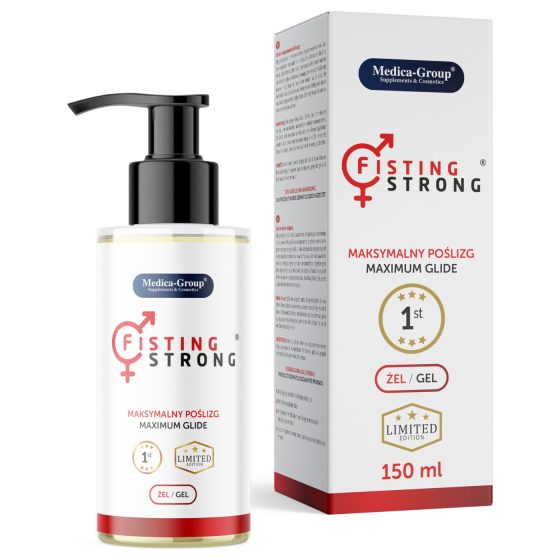 Fisting Strong - análne upokojujúce lubrikačné gély - 150ml