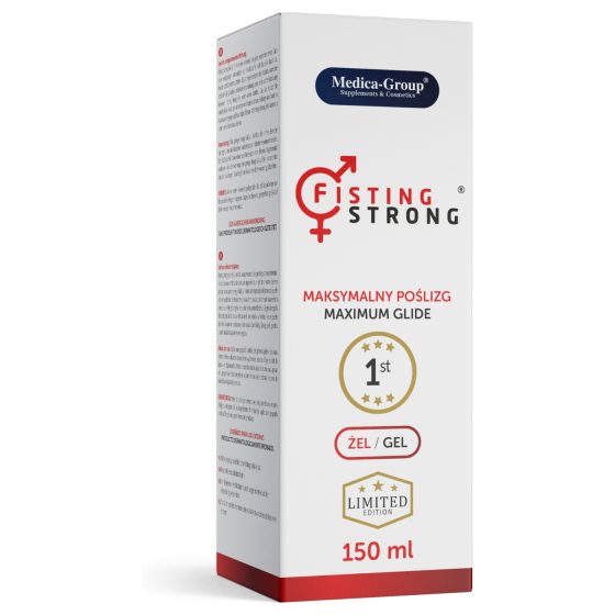 Fisting Strong - análne upokojujúce lubrikačné gély - 150ml