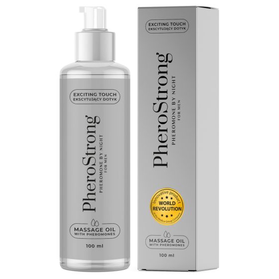 PheroStrong by Night - masážny olej pre ženy (100 ml)